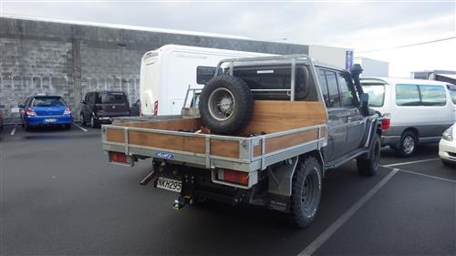 TOYOTA LANDCRUISER CAB CHASSIS 2007-CURRENT